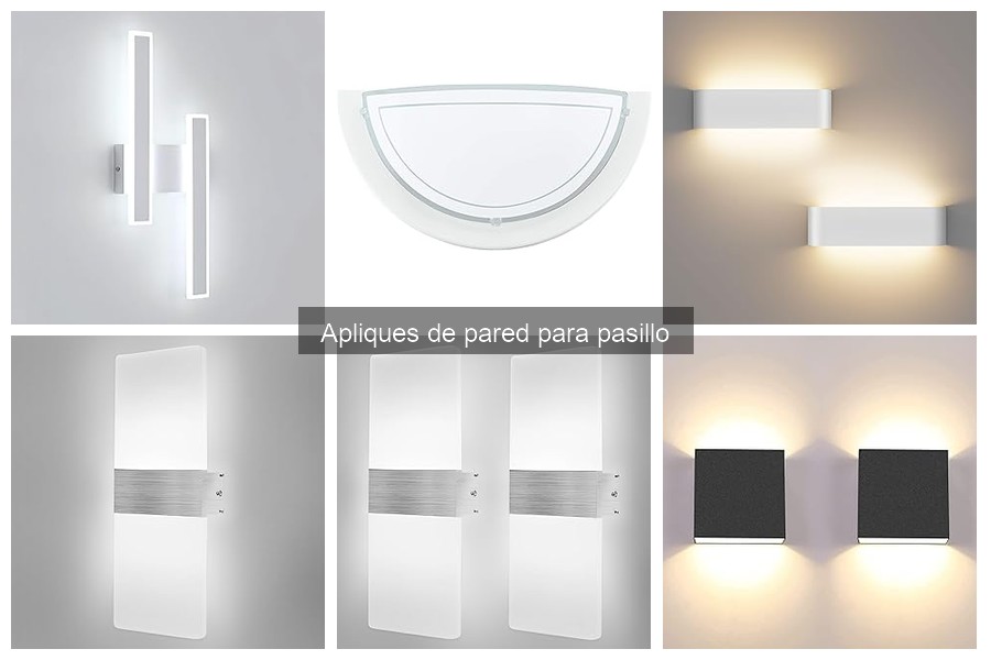 ¿Qué son los apliques de pared para pasillo? Guía completa