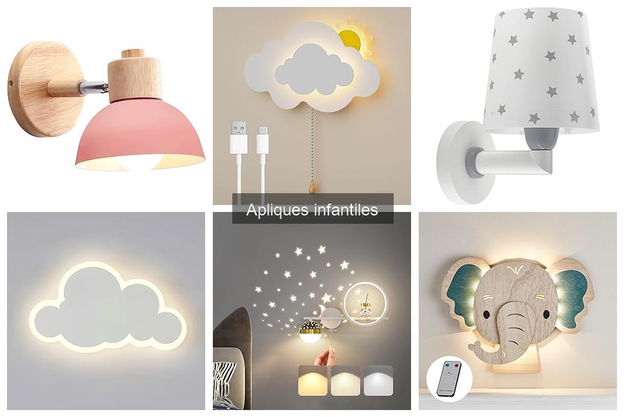 Qué son los apliques infantiles y cómo decorar tus habitaciones