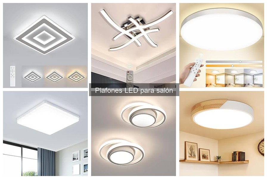 ¿Qué son los plafones LED para salón? Ventajas y características