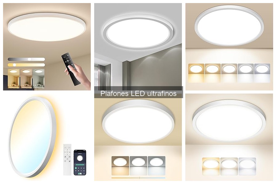 ¿Qué son los plafones LED ultrafinos? Características y usos