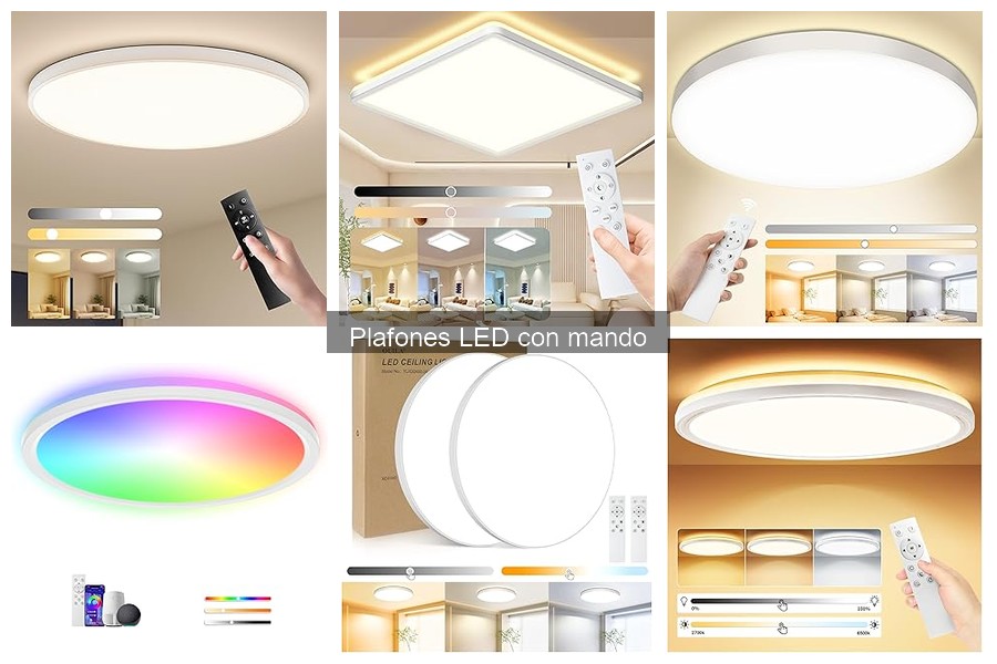 Reseñas de Plafones LED con Mando: Opiniones Reales