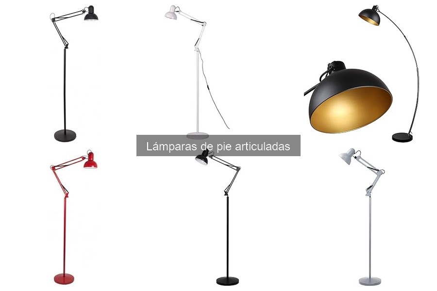 Soluciona los problemas comunes de lámparas de pie articuladas
