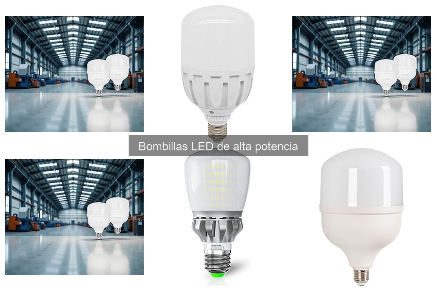 Soluciones para bombillas LED de alta potencia que parpadean