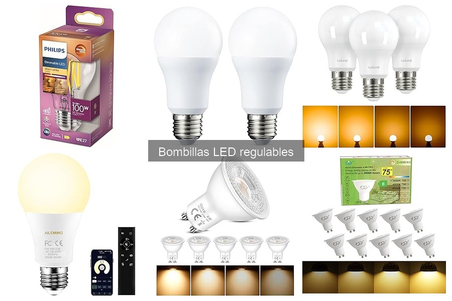 ¿Son seguras las bombillas LED regulables? Descúbrelo aquí