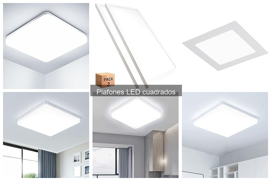 Tendencias en Plafones LED Cuadrados para 2024