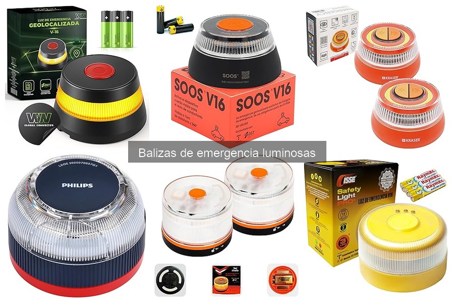 Tipos de Balizas de Emergencia Luminosas: Guía Completa