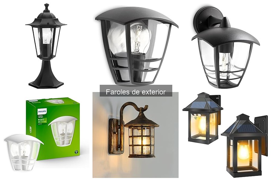 Tipos de faroles de exterior y sus usos en el hogar