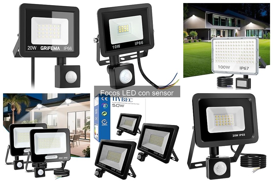Tipos de Focos LED con Sensor: Guía Completa para Elegir