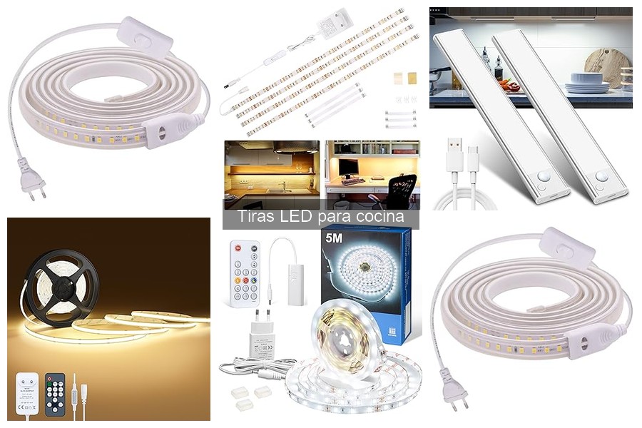 Tiras LED con control remoto para cocina: ventaja y experiencia