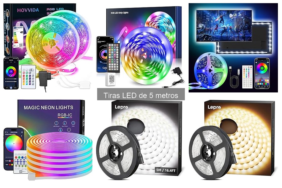 Tiras LED de 5 metros para exteriores: ¿son seguras?