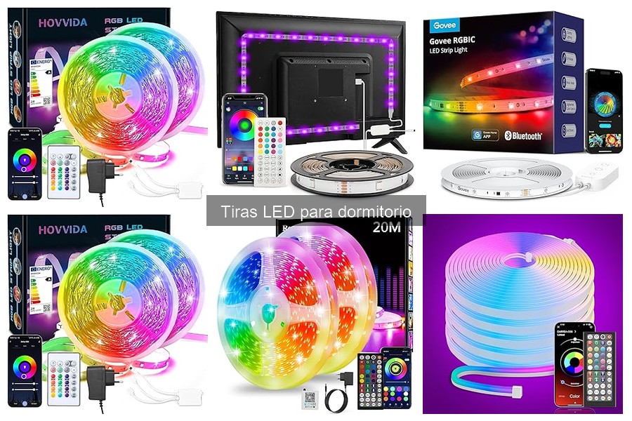 Tiras LED para Dormitorio: Ambientes Perfectos con Estilo