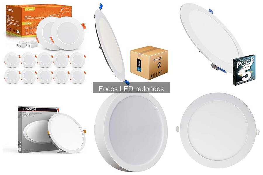 Todo sobre los focos LED redondos para iluminar tu hogar
