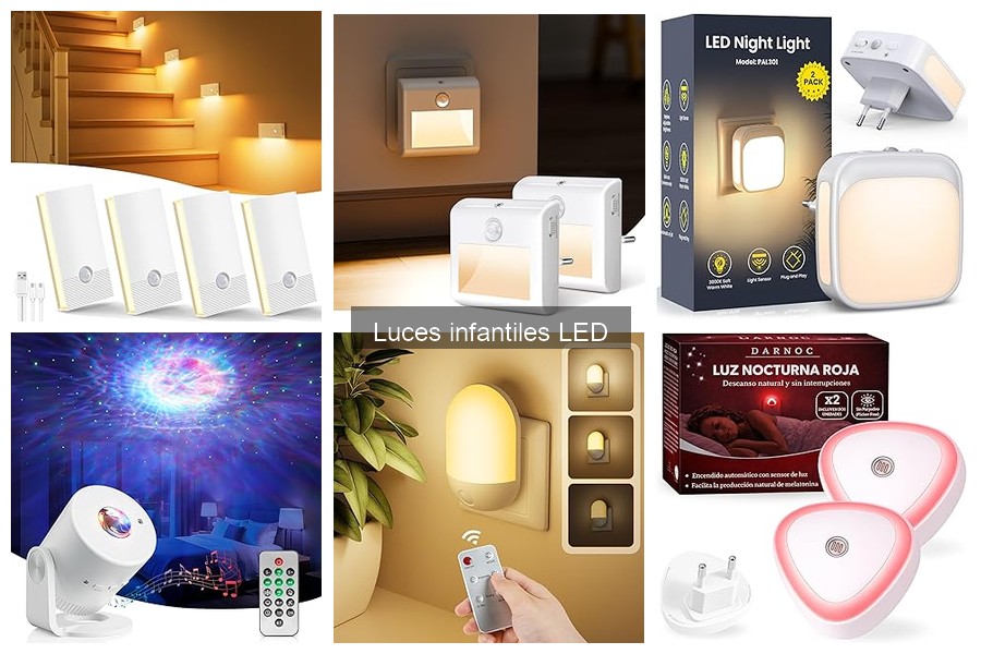 Todo sobre luces infantiles LED: características y beneficios