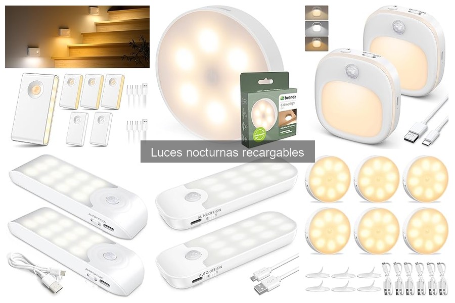 Uso Efectivo de Luces Nocturnas Recargables para el Hogar