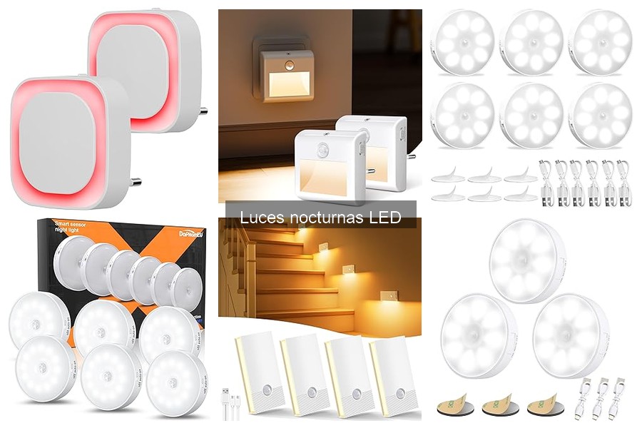 Usos Creativos de Luces Nocturnas LED para tu Hogar