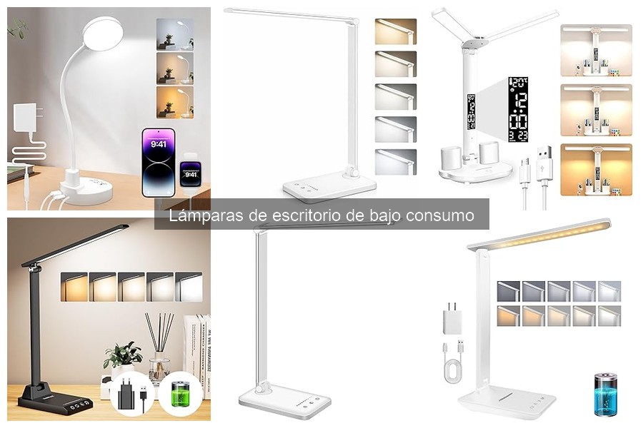Ventajas de las Lámparas de Escritorio de Bajo Consumo