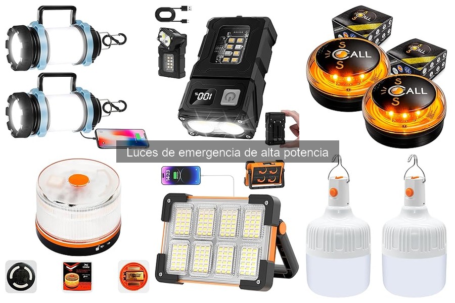 Ventajas de las Luces de Emergencia de Alta Potencia