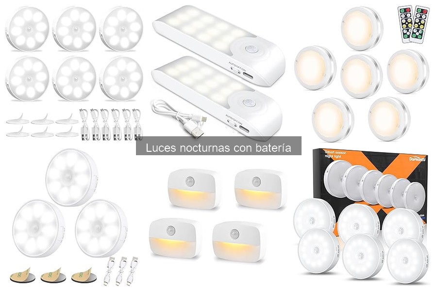 Ventajas de las luces nocturnas con batería para tu hogar