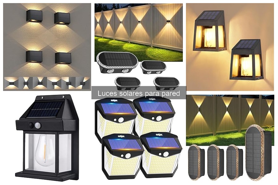 Ventajas de las luces solares para pared en exteriores