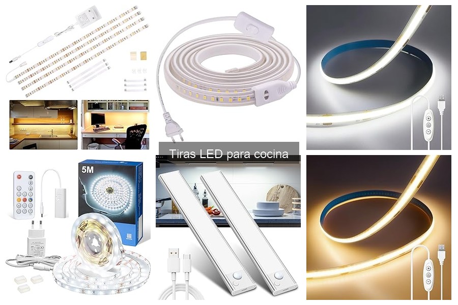Ventajas de las tiras LED para cocina: ahorro y estilo