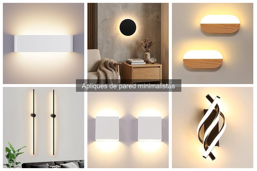 Ventajas de los apliques de pared minimalistas en tu hogar