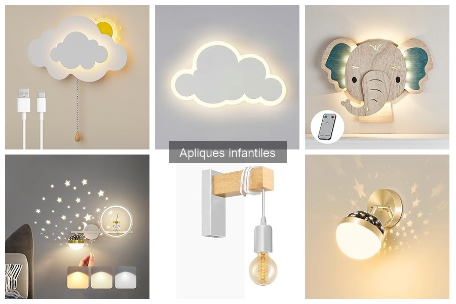 Ventajas de los apliques infantiles en habitaciones