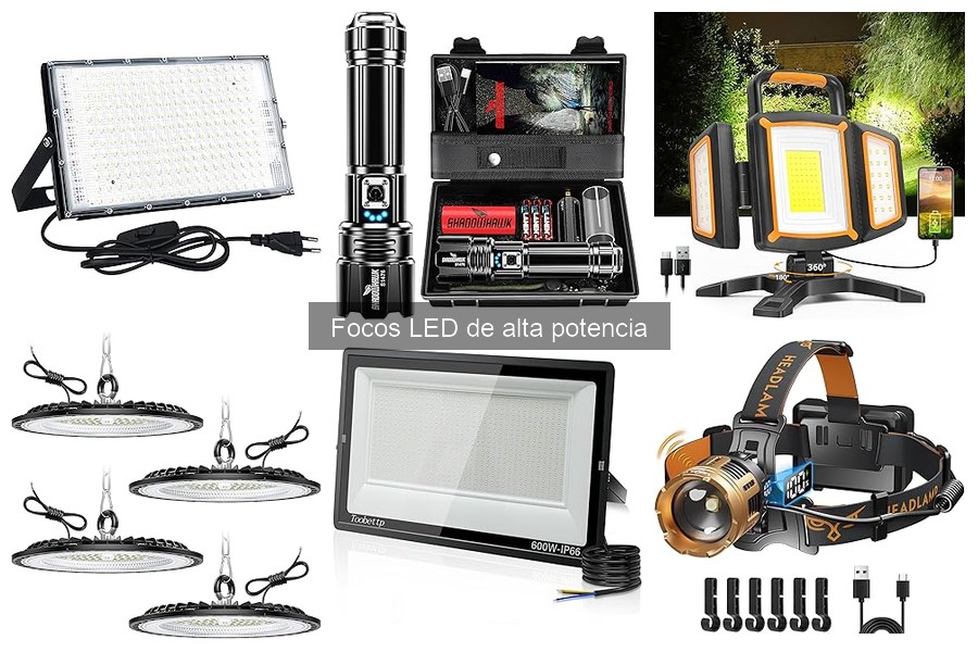 Ventajas de los Focos LED de Alta Potencia para Iluminar