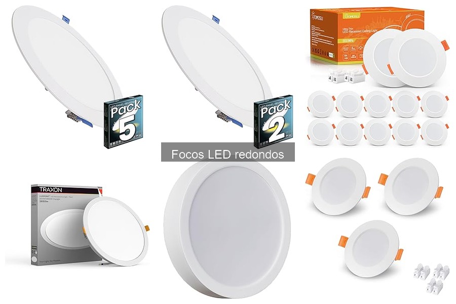Ventajas de los focos LED redondos para iluminar tu hogar