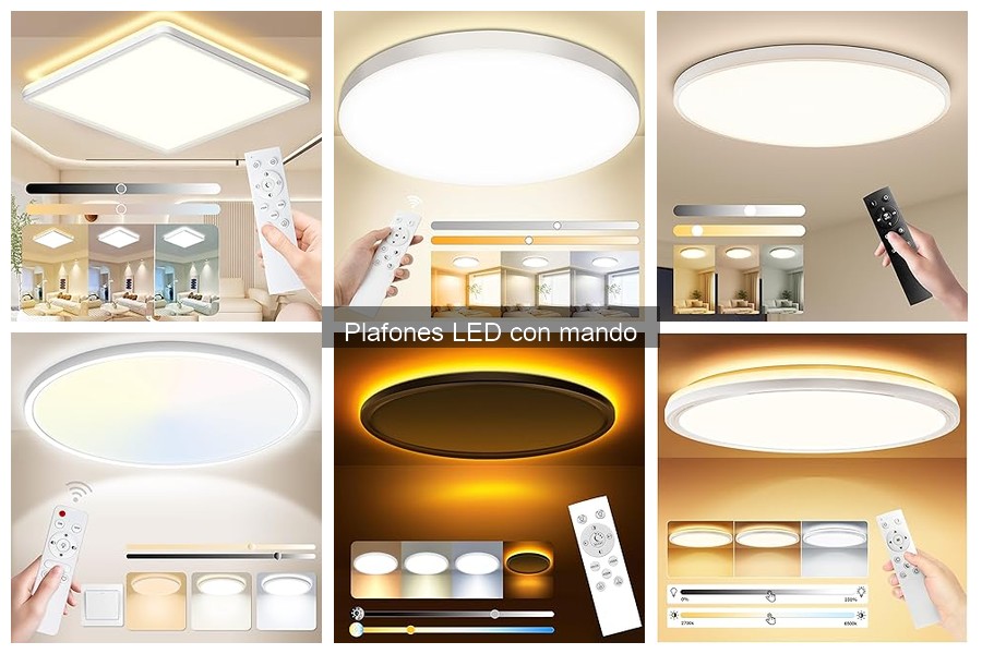 Ventajas de los Plafones LED con Mando para el Hogar