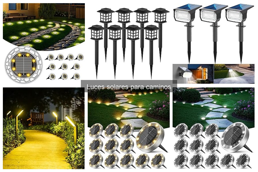 Ventajas de Luces Solares para Caminos en el Jardín