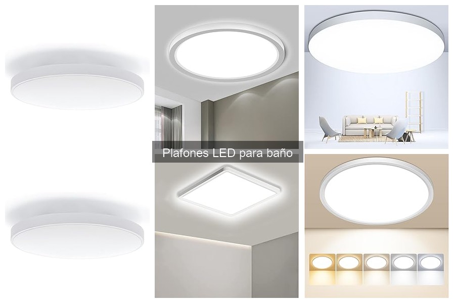 Ventajas de Plafones LED en el Baño: Eficiencia y Estilo