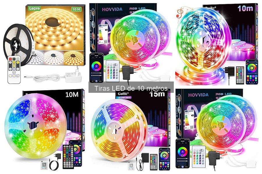 Ventajas de Tiras LED de 10 Metros para Iluminar tu Hogar