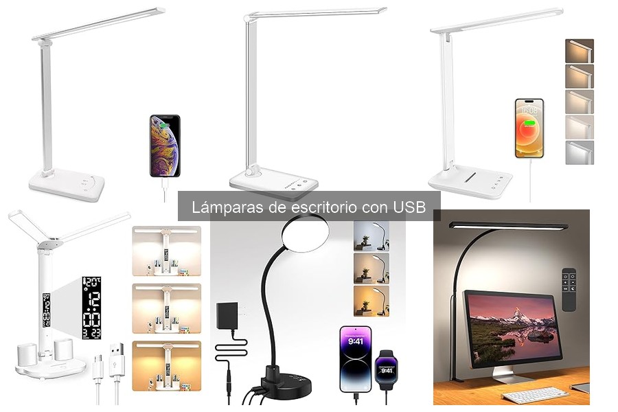 Ventajas de Usar Lámparas de Escritorio con USB