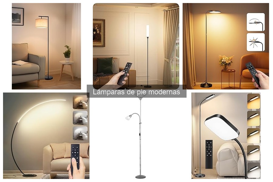 Ventajas de usar lámparas de pie modernas en tu hogar