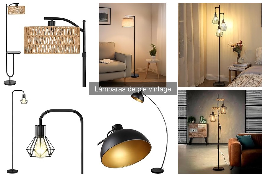 Ventajas de usar lámparas de pie vintage en la decoración