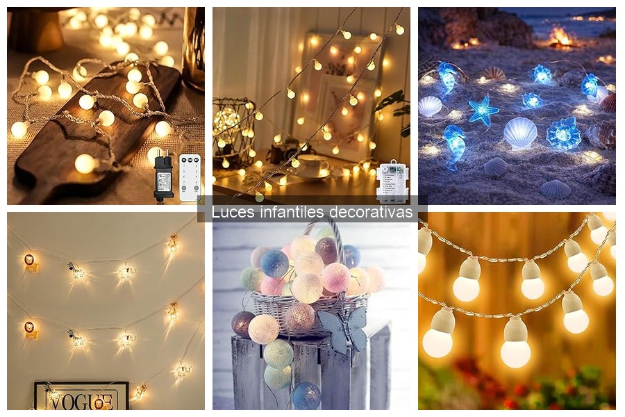 Ventajas de usar luces infantiles decorativas en la habitación