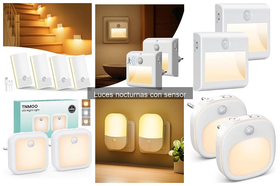 Ventajas de usar luces nocturnas con sensor en el hogar