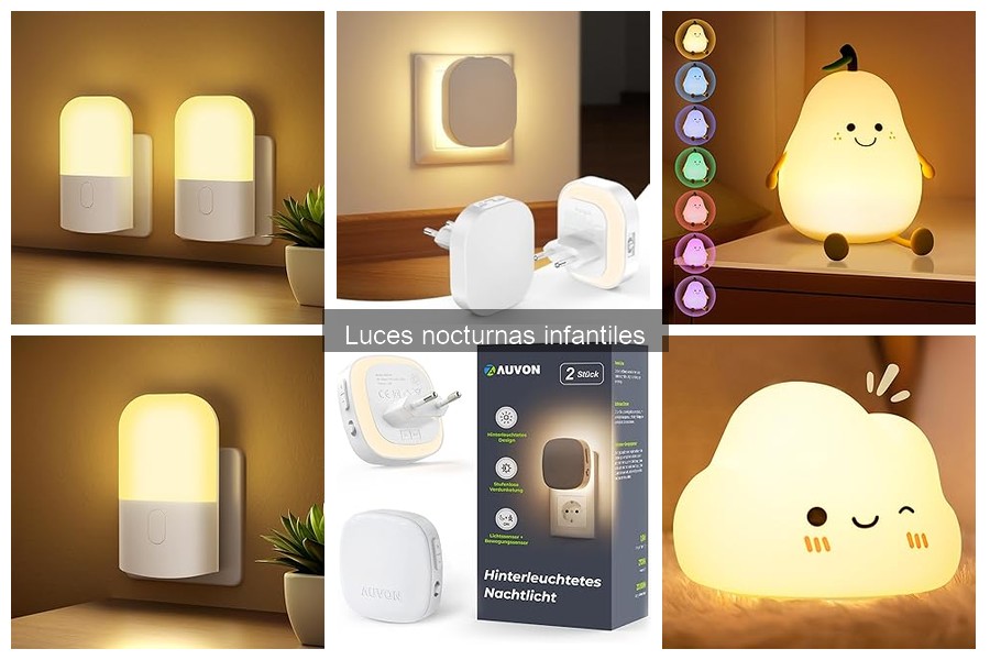 Ventajas de usar luces nocturnas para bebés en casa