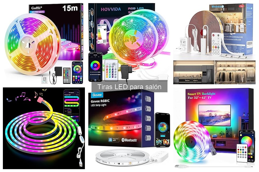 Ventajas de usar tiras LED en el salón para iluminar tu hogar