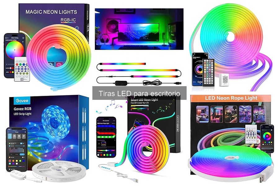 Ventajas de usar tiras LED en tu escritorio