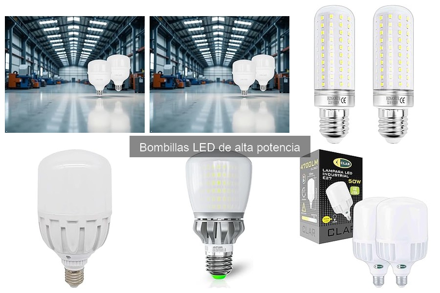 Ventajas y desventajas de las bombillas LED de alta potencia