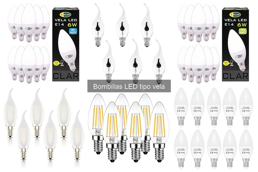 Ventajas y Desventajas de las Bombillas LED Tipo Vela
