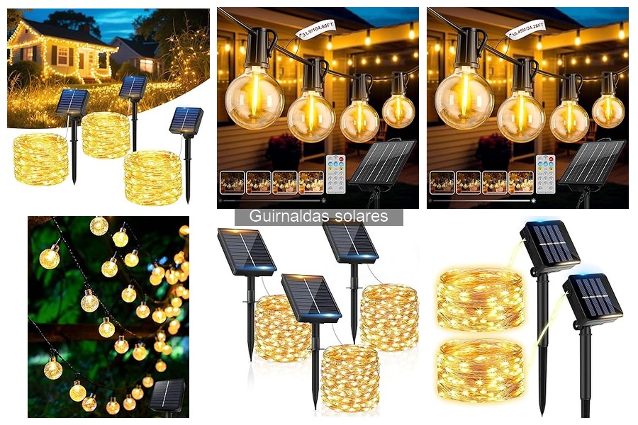 Ventajas y desventajas de las guirnaldas solares para iluminar