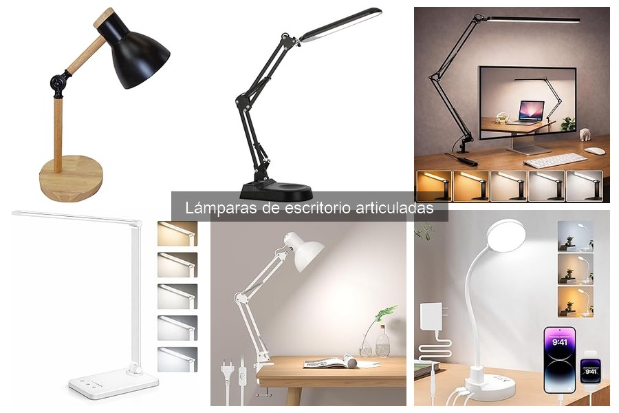 Ventajas y desventajas de las lámparas de escritorio articuladas
