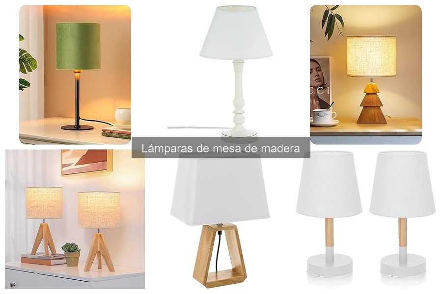 Ventajas y desventajas de las lámparas de mesa de madera