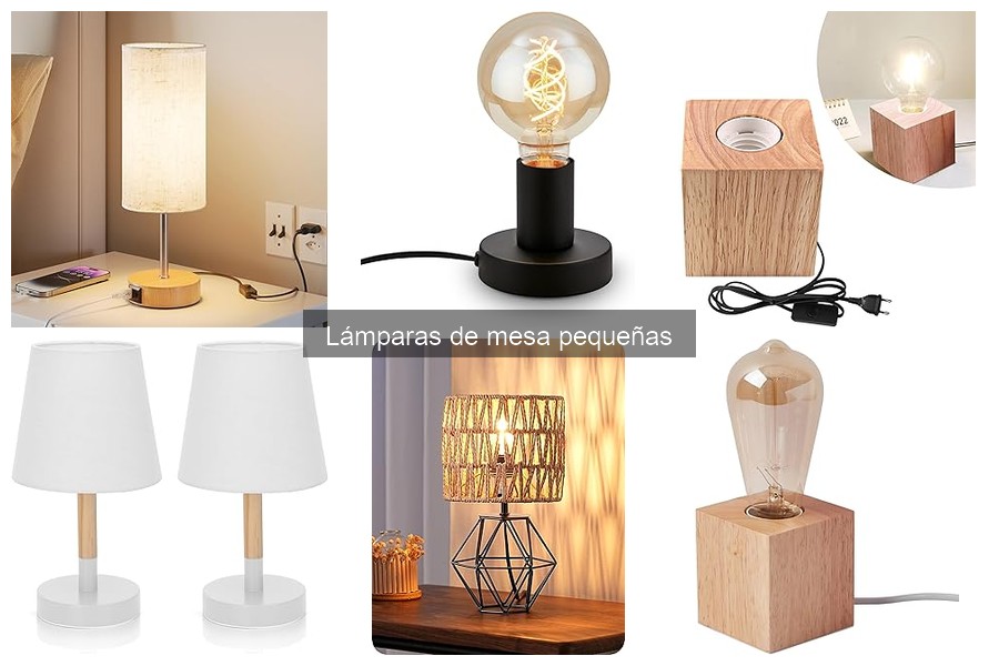 Ventajas y desventajas de las lámparas de mesa pequeñas