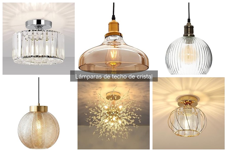 Ventajas y Desventajas de las Lámparas de Techo de Cristal