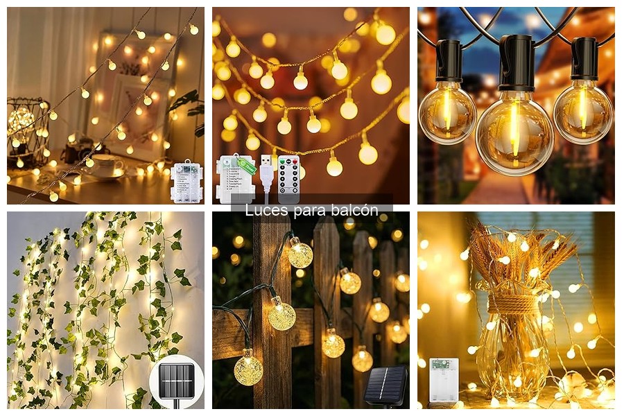 Ventajas y desventajas de las luces de cadena para balcón