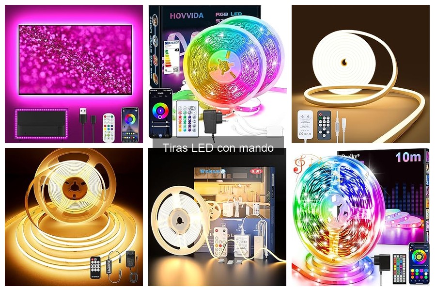 Ventajas y desventajas de las tiras LED con mando