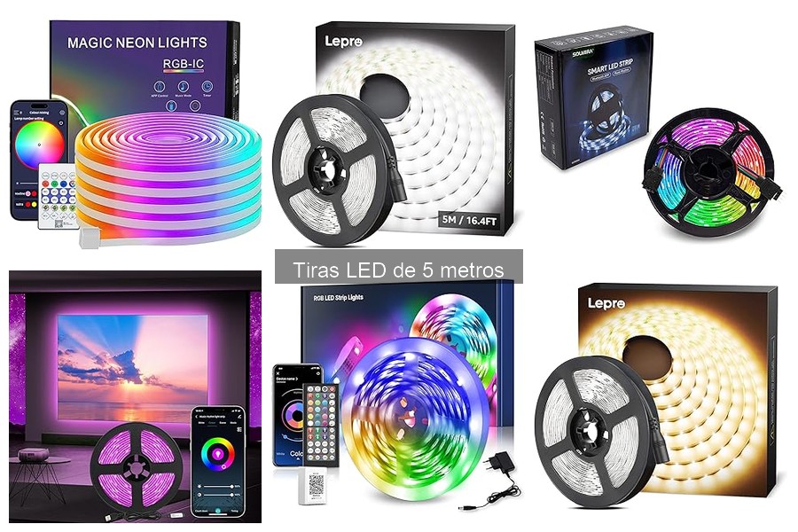 Ventajas y desventajas de las tiras LED de 5 metros